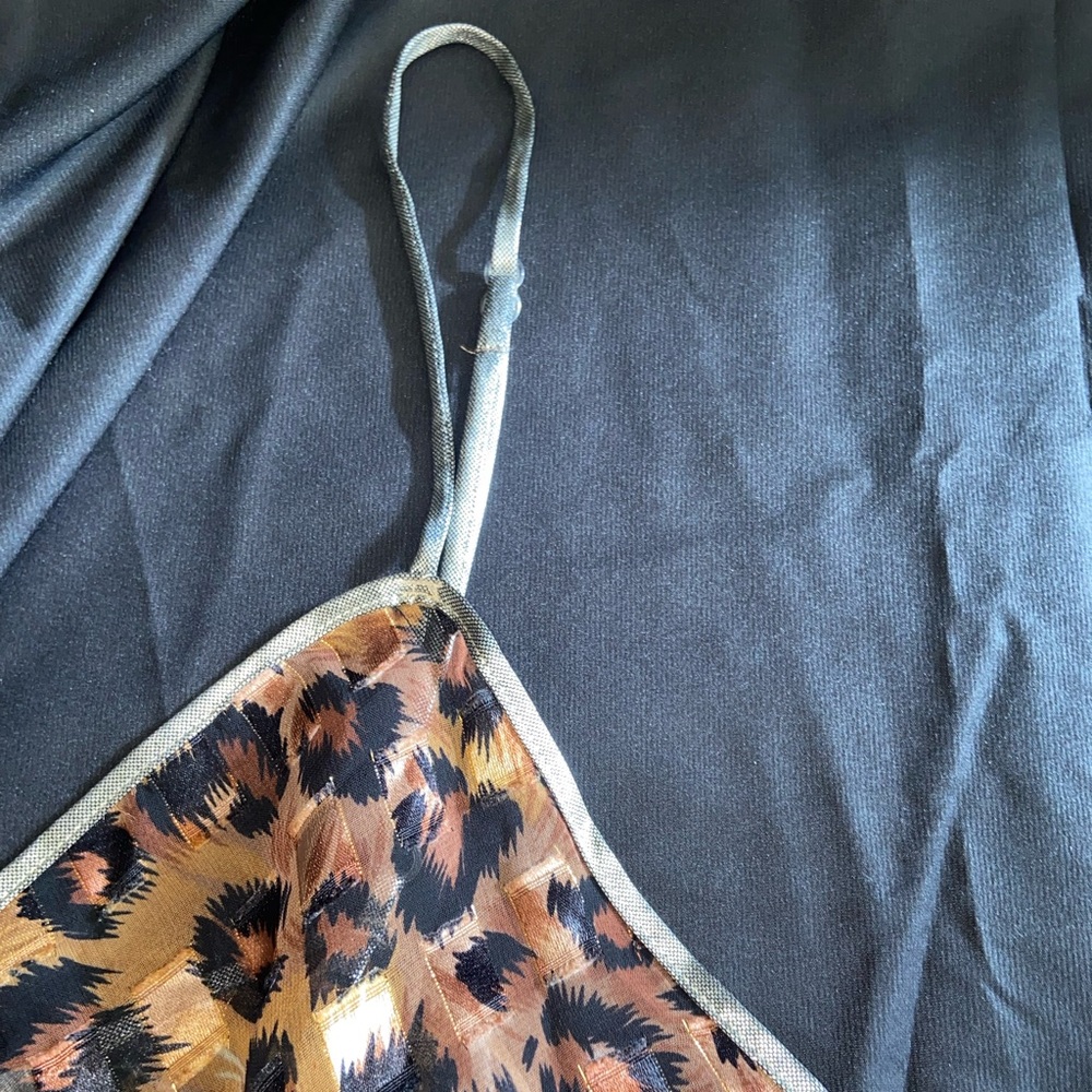 Metallic & Leopard Tank - Picture 2 of 4